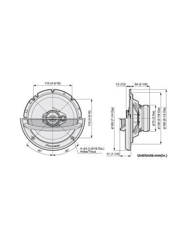 PIONEER TS-A2013 I