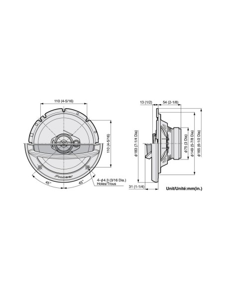 PIONEER TS-A2013 I