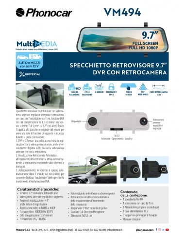 PHONOCAR VM-494
