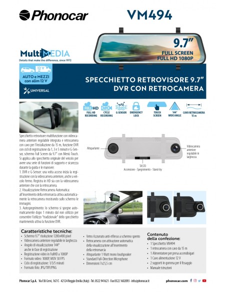 PHONOCAR VM-494