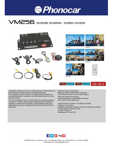 PHONOCAR VM-256